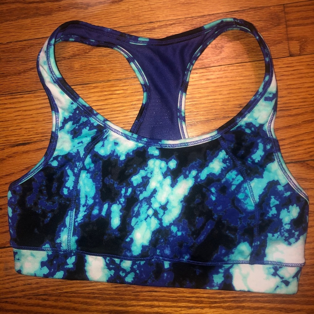 Calvin Klein tie dye sports bra